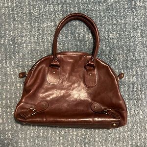 Banana Republic brown leather bag.